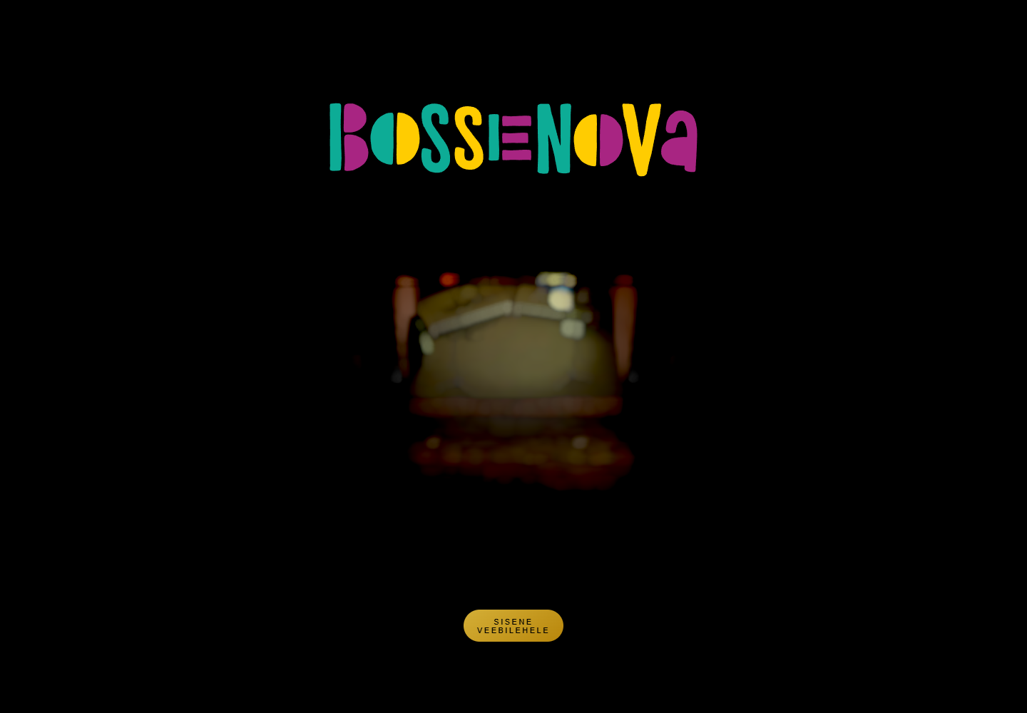 Bossenova homepage screenshot